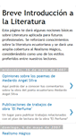 Mobile Screenshot of breveintroduccionalaliteratura.blogspot.com