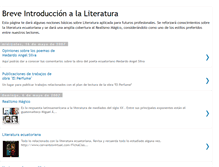 Tablet Screenshot of breveintroduccionalaliteratura.blogspot.com