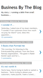 Mobile Screenshot of businessbytheblog.blogspot.com