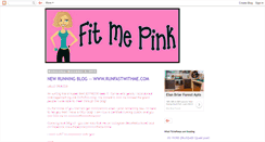 Desktop Screenshot of fitmepink.blogspot.com