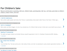 Tablet Screenshot of forchildrenssake.blogspot.com