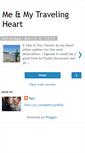 Mobile Screenshot of meandmytravelingheart.blogspot.com
