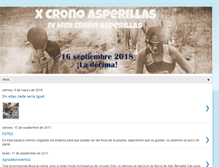 Tablet Screenshot of cronoasperillas.blogspot.com