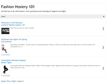 Tablet Screenshot of fashionhosiery101.blogspot.com