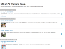 Tablet Screenshot of gsethailandteam.blogspot.com