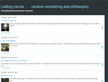 Tablet Screenshot of lettingmebe.blogspot.com