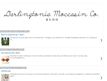 Tablet Screenshot of darlingtoniamoccasins.blogspot.com