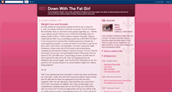 Desktop Screenshot of downwiththefatgirl.blogspot.com