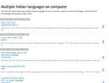 Tablet Screenshot of indianlanguage.blogspot.com