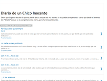 Tablet Screenshot of chicoinocente.blogspot.com