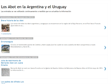 Tablet Screenshot of abot-argentina.blogspot.com