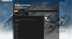 Desktop Screenshot of just-born-baby.blogspot.com