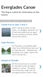 Mobile Screenshot of evergladescanoe.blogspot.com