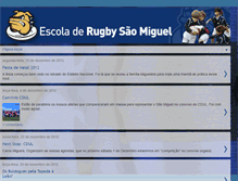 Tablet Screenshot of escoladerugbysaomiguel.blogspot.com