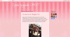 Desktop Screenshot of igidagiggidacake.blogspot.com