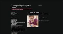 Desktop Screenshot of comoperderpesorapidoyseguro.blogspot.com
