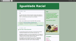 Desktop Screenshot of estudosigualdaderacial.blogspot.com