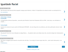 Tablet Screenshot of estudosigualdaderacial.blogspot.com