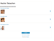 Tablet Screenshot of nackte-tatsachen.blogspot.com