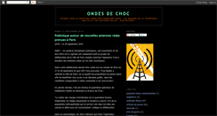 Desktop Screenshot of ondesdechoc.blogspot.com