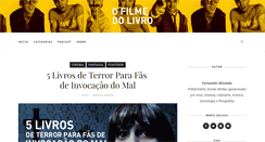 Desktop Screenshot of filmedolivro.blogspot.com