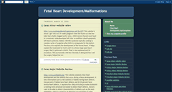 Desktop Screenshot of fetalheartdevelopment.blogspot.com