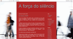 Desktop Screenshot of aforcadosilencio.blogspot.com