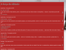 Tablet Screenshot of aforcadosilencio.blogspot.com