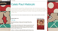 Desktop Screenshot of caleb-paul-hlebiczki.blogspot.com