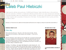 Tablet Screenshot of caleb-paul-hlebiczki.blogspot.com