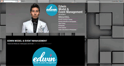 Desktop Screenshot of edwinthemodel.blogspot.com