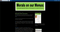 Desktop Screenshot of moralmenu.blogspot.com