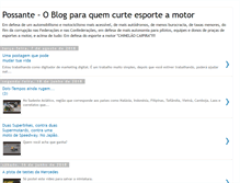 Tablet Screenshot of blogpossante.blogspot.com