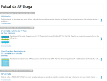 Tablet Screenshot of futsalafbraga.blogspot.com