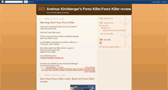 Desktop Screenshot of forexkiller-review.blogspot.com