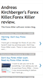 Mobile Screenshot of forexkiller-review.blogspot.com