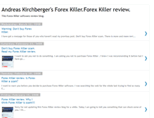 Tablet Screenshot of forexkiller-review.blogspot.com