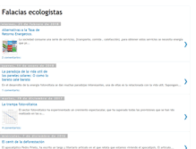 Tablet Screenshot of falaciasecologistas.blogspot.com