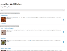 Tablet Screenshot of preethiswebkitchen.blogspot.com