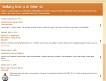 Tablet Screenshot of bisnisweb.blogspot.com