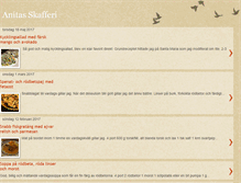 Tablet Screenshot of anitasskafferi.blogspot.com
