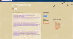 Desktop Screenshot of infoaccess-compuaccess.blogspot.com