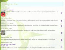 Tablet Screenshot of growingtheglow.blogspot.com