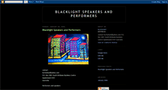 Desktop Screenshot of blacklightagency.blogspot.com