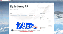 Desktop Screenshot of dailynewspr.blogspot.com