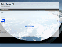 Tablet Screenshot of dailynewspr.blogspot.com