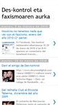Mobile Screenshot of des-kontroletafaxismoarenaurka.blogspot.com