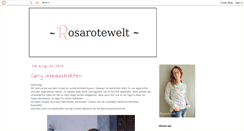 Desktop Screenshot of nicole-rosarotenaehwelt.blogspot.com