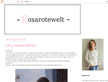 Tablet Screenshot of nicole-rosarotenaehwelt.blogspot.com