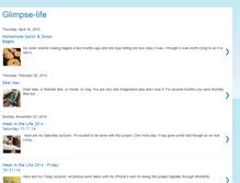 Tablet Screenshot of glimpse-life.blogspot.com